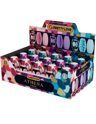 PRETTY LOVE - ATHENA EROS PACK 15 MASTURBATEURS MASCULINS DIVERS