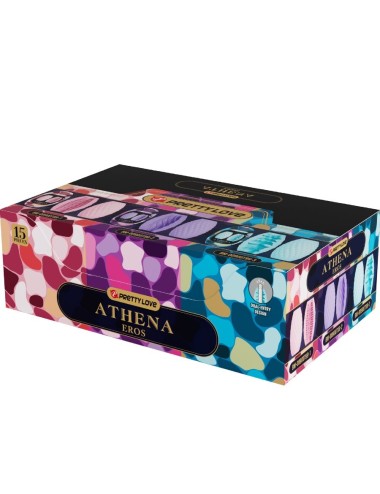 PRETTY LOVE - ATHENA EROS PACK 15 MASTURBATEURS MASCULINS DIVERS