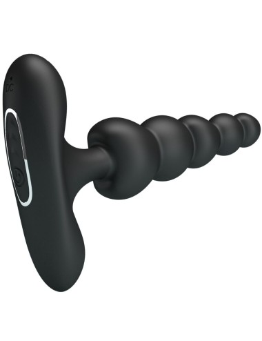 PRETTY LOVE - VIBRATEUR ANAL SIDNEY 10 VIBRATIONS NOIR