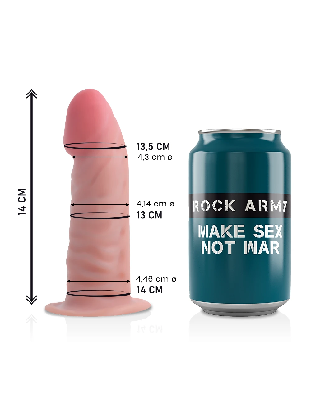 ROCKARMY - DOUBLE DENSITÉ TIGRE 14 CM -O- 4.46 CM ROCKARMY - DOUBLE DENSITÉ TIGRE 14 CM -O- 4.46 CM