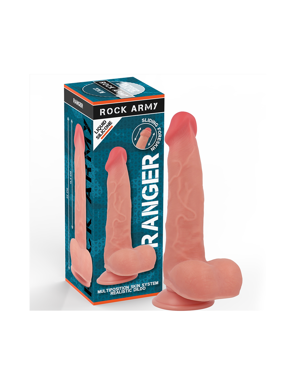 ROCKARMY - RANGER EN SILICONE LIQUIDE 22 CM -O- 3