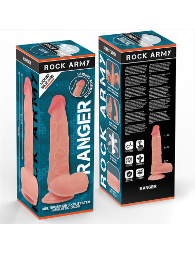 ROCKARMY - RANGER EN SILICONE LIQUIDE 22 CM -O- 3,6 CM