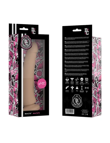 DELTA CLUB - TOYS GODE NATUREL MÉDICAL SILICONE 20 CM -O- 4 CM
