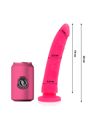 DELTA CLUB - TOYS GODE MÉDICAL ROSE EN SILICONE 20 CM -O- 4 CM
