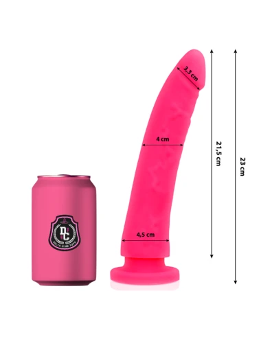DELTA CLUB - TOYS GODE MÉDICAL ROSE EN SILICONE 23 CM -O- 4.5 CM