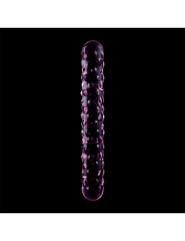 NEBULA SERIES BY IBIZA - MODÈLE 15 GODE EN VERRE BOROSILICATE ROSE 18.5 CM -O- 3 CM