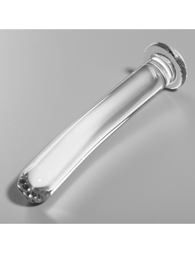 NEBULA SERIES BY IBIZA - MODÈLE 17 GODE EN VERRE BOROSILICATE CLAIR 18.5 CM -O- 3 CM