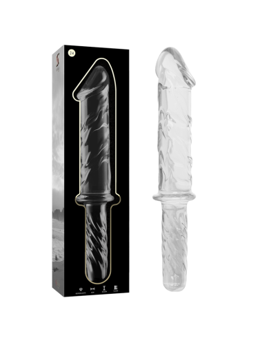 NEBULA SERIES BY IBIZA - MODÈLE 24 GODE EN VERRE BOROSILICATE CLAIR 28.5 CM -O- 5 CM