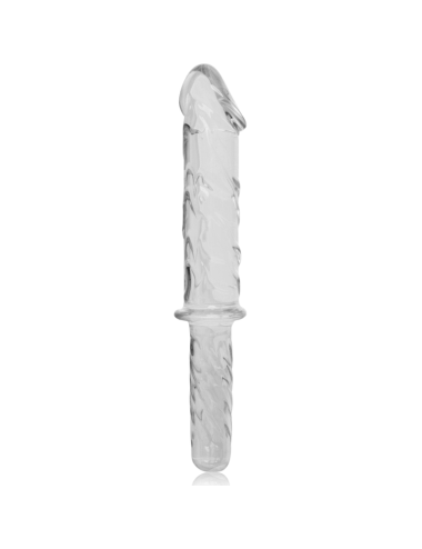 NEBULA SERIES BY IBIZA - MODÈLE 24 GODE EN VERRE BOROSILICATE CLAIR 28.5 CM -O- 5 CM