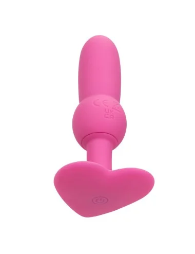 CALEXOTICS - FIRST TIME SONDE ANAL PLUG PERLÉE 10 VIBRATIONS ROSE