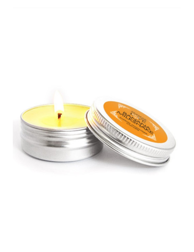 Mini Bougie de massage milshake banane 30ml - SEZ073