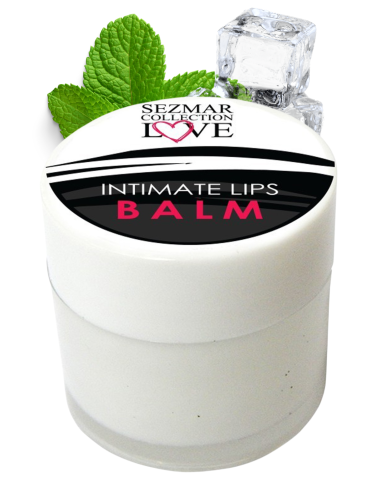 Baume de plaisir menthe effet froid pour lèvres intimes 50 ml - SEZ040