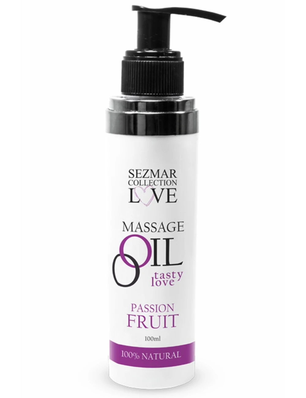 Huile de massage comestible Fruit de la passion 100ml - SEZ052A Huile de massage comestible Fruit de la passion 100ml - SEZ052A
