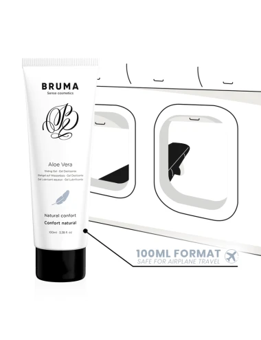 BRUMA - GEL GLISSANT ALOE VERA CONFORT NATUREL 100 ML