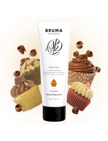 BRUMA - GEL GLISSANT À L''ALOE VERA SAVEUR CUPCAKE 100 ML