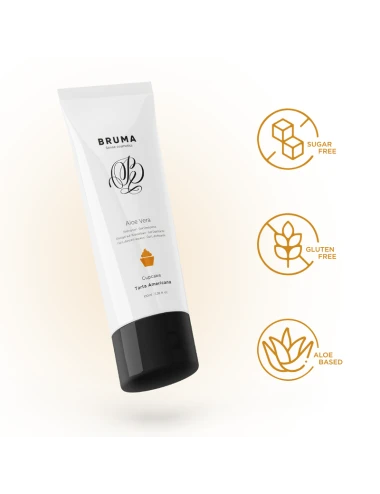 BRUMA - GEL GLISSANT À L''ALOE VERA SAVEUR CUPCAKE 100 ML