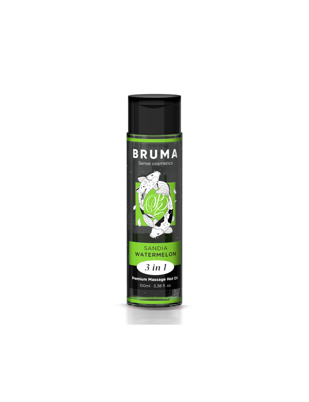 BRUMA - HUILE DE MASSAGE PREMIUM EFFET CHALEUR SAVEUR DE PASTÈQUE 3 EN 1 - 100 ML BRUMA - HUILE DE MASSAGE PREMIUM EFFET CHALEUR SAVEUR DE PASTÈQUE 3 EN 1 - 100 ML