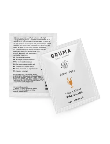 BRUMA - GEL GLISSANT À L''ALOE VERA SAVEUR PINA COLADA 6 ML
