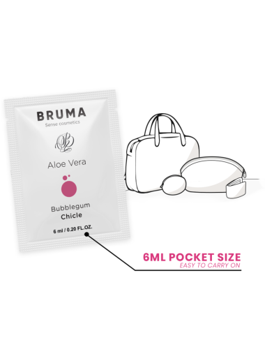 BRUMA - GEL GLISSANT ALOE VERA SAVEUR BUBBLEGUM 6 ML