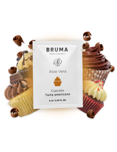 BRUMA - GEL GLISSANT À L''ALOE VERA SAVEUR CUPCAKE 6 ML
