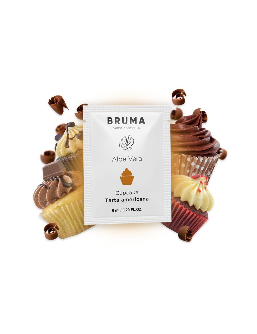 BRUMA - GEL GLISSANT À L''ALOE VERA SAVEUR CUPCAKE 6 ML BRUMA - GEL GLISSANT À L''ALOE VERA SAVEUR CUPCAKE 6 ML