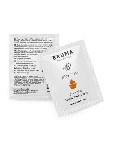 BRUMA - GEL GLISSANT À L''ALOE VERA SAVEUR CUPCAKE 6 ML