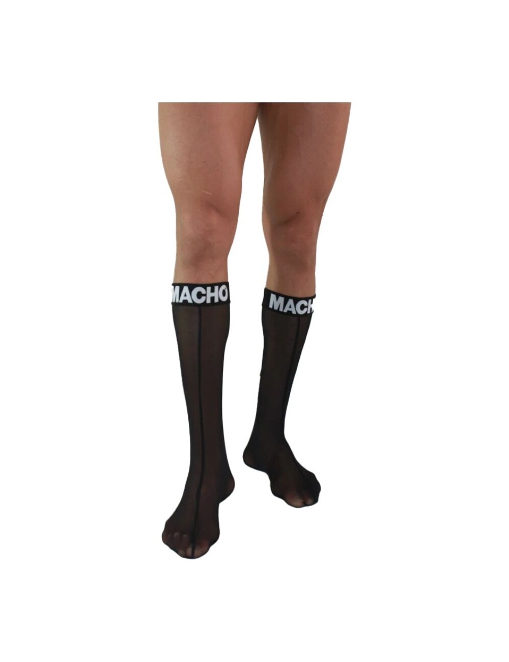 MACHO - CHAUSSETTES FINES TAILLE UNIQUE NOIRES MACHO - CHAUSSETTES FINES TAILLE UNIQUE NOIRES