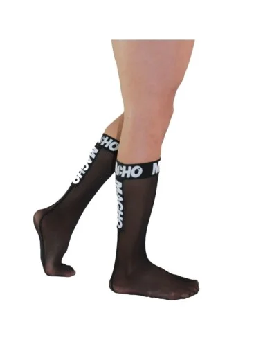 MACHO - CHAUSSETTES FINES TAILLE UNIQUE NOIRES