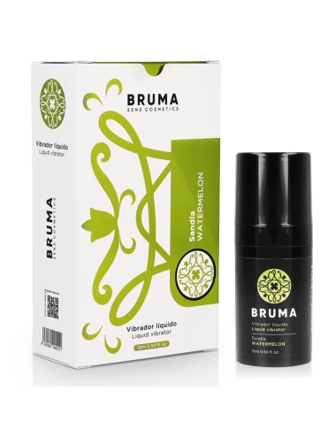 BRUMA - VIBRATEUR LIQUIDE ULTRA GLISSANT Pastèque 15 ML