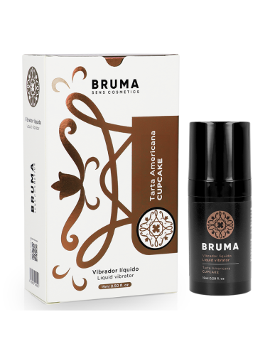 BRUMA - VIBRATEUR LIQUIDE ULTRA GLISSANT CUPCAKE 15 ML