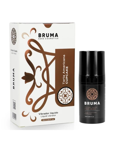 BRUMA - VIBRATEUR LIQUIDE ULTRA GLISSANT CUPCAKE 15 ML