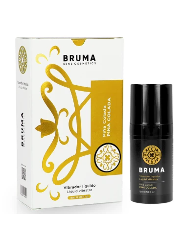 BRUMA - VIBRATEUR LIQUIDE ULTRA GLISSANT PINA COLADA 15 ML