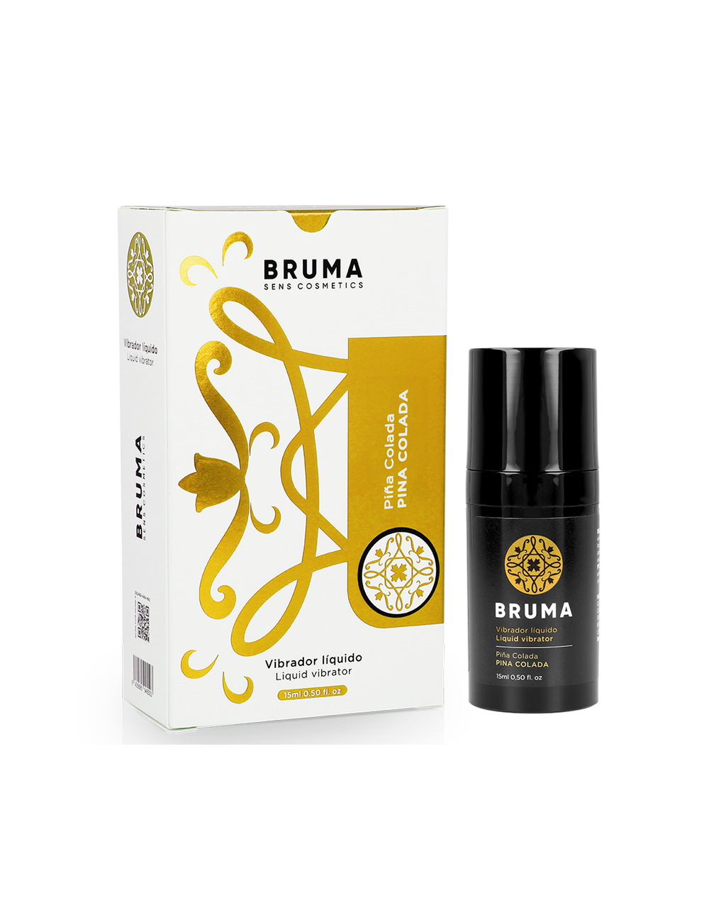 BRUMA - VIBRATEUR LIQUIDE ULTRA GLISSANT PINA COLADA 15 ML
