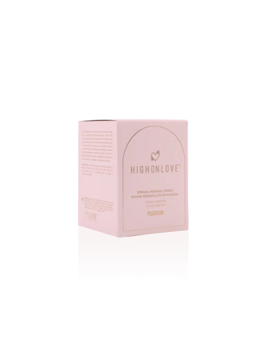 Bougie de massage Rose 220 ml - Martini au litchi