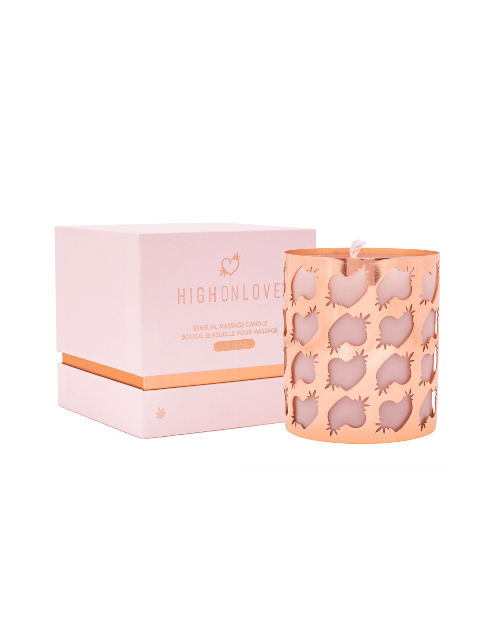 Bougie de massage à l'huile de graines de Chanvre - 250 ml Bougie de massage à l'huile de graines de Chanvre - 250 ml