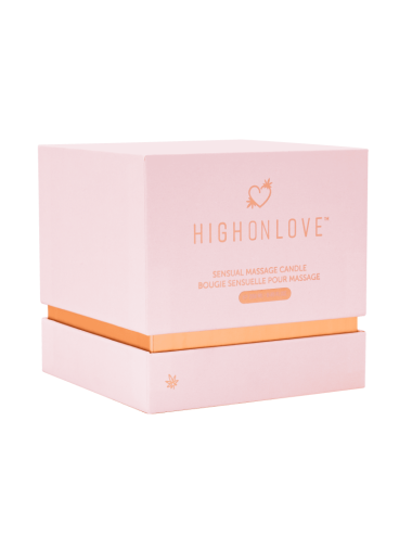 Bougie de massage à l'huile de graines de Chanvre - 250 ml