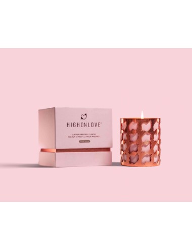 Bougie de massage à l'huile de graines de Chanvre - 250 ml