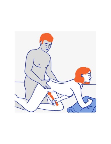 Vim - Vibromasseur Wand - Sunrise Orange