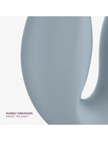 Share Vibe Pro - Vibromasseur Double - Gris cool