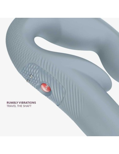 Share Vibe Pro - Vibromasseur Double - Gris cool