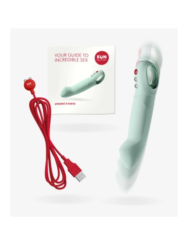 Stronic G Forte pulsateur point G - Vert Sage