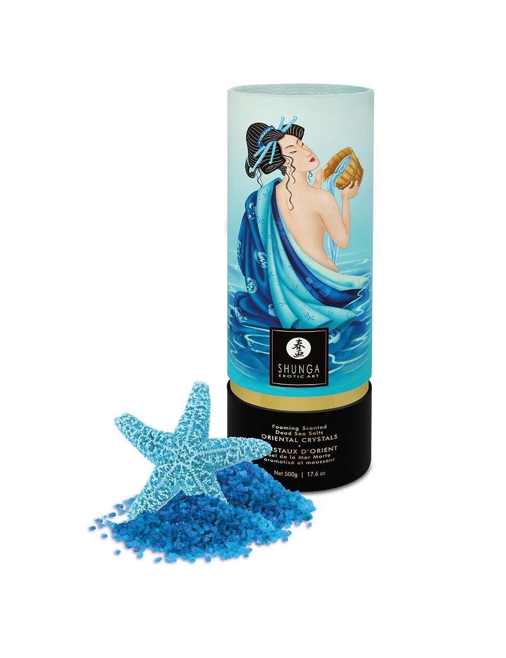 Sel de la mer morte aromatisé et moussant Océan de Tentations 500 gr Shunga - CC7515 Sel de la mer morte aromatisé et moussant Océan de Tentations 500 gr Shunga - CC7515