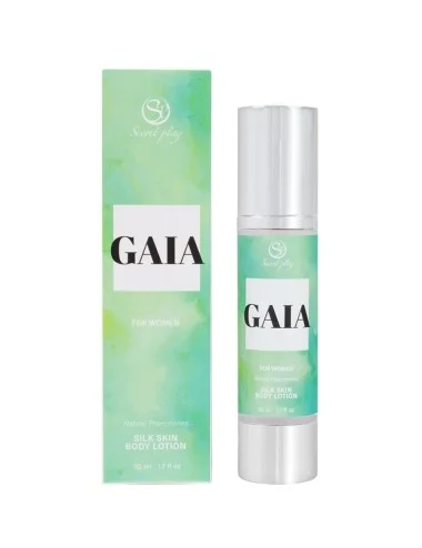 SECRETPLAY - GAIA LOTION POUR LA PEAU À LA SOIE POUR FEMMES 50 ML