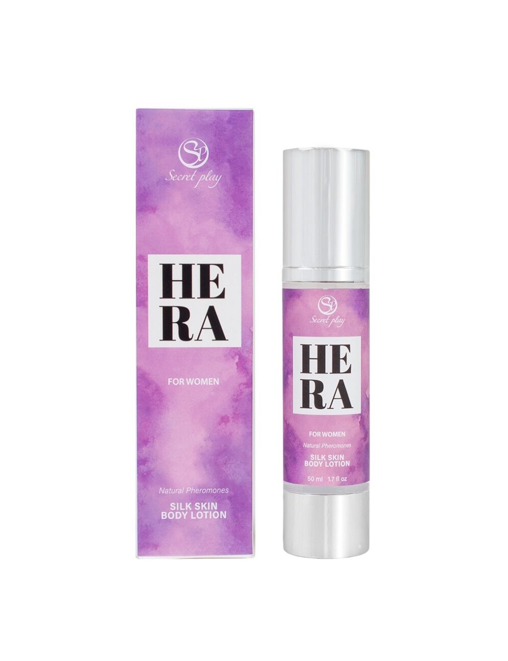 SECRETPLAY - HERA SILK LOTION POUR LA PEAU POUR FEMMES 50 ML
