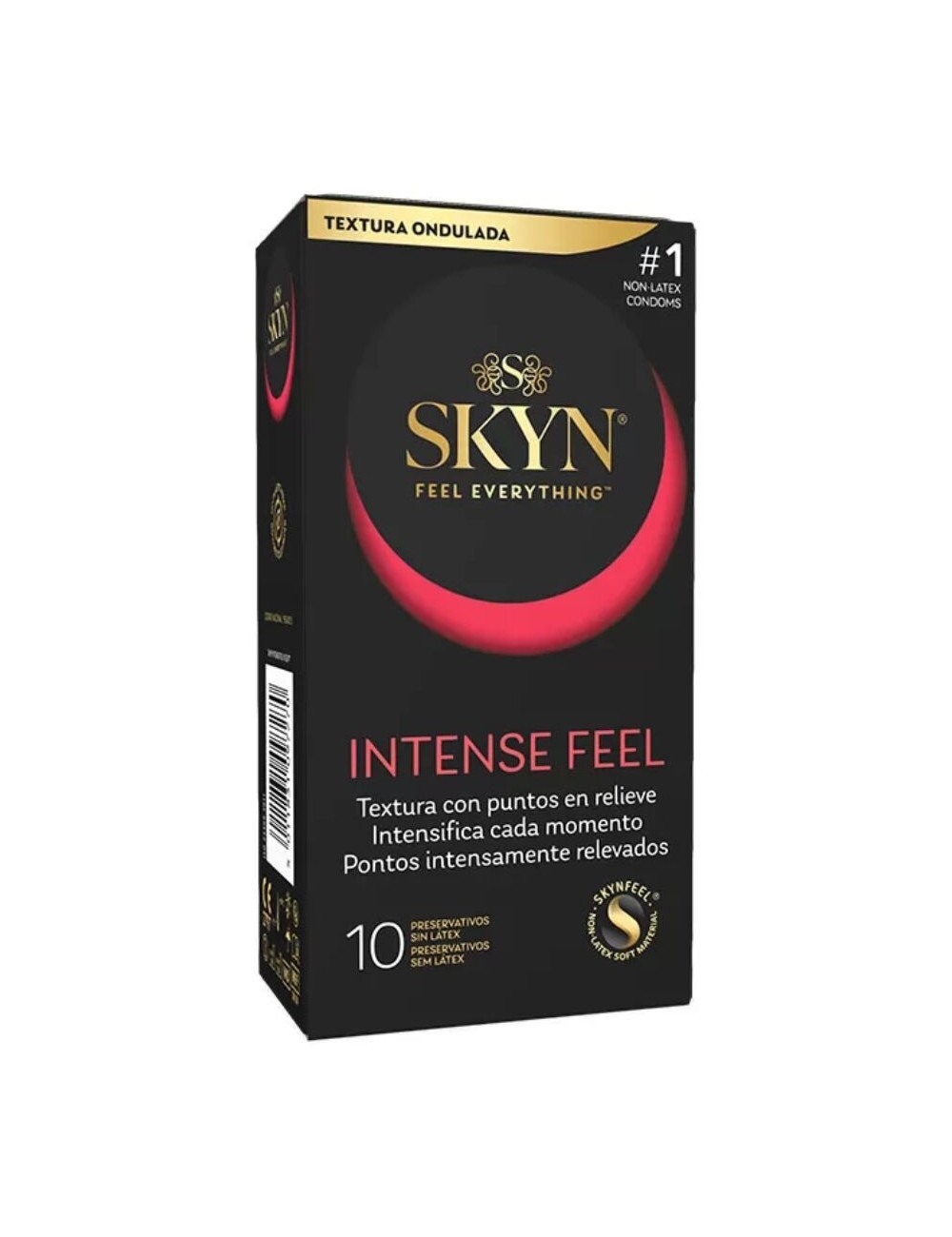 SKYN - PRÉSERVATIF TEXTURÉ À LA SENSATION INTENSE AVEC UN DESIGN ONDULÉ 10 UNITÉS SKYN - PRÉSERVATIF TEXTURÉ À LA SENSATION INTENSE AVEC UN DESIGN ONDULÉ 10 UNITÉS