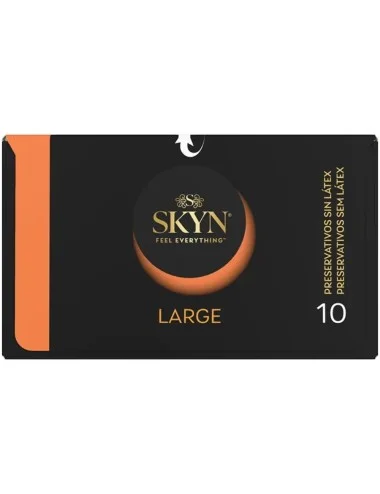SKYN - GRANDS PRÉSERVATIFS À AJUSTEMENT SUPPLÉMENTAIRE 10 UNITÉS