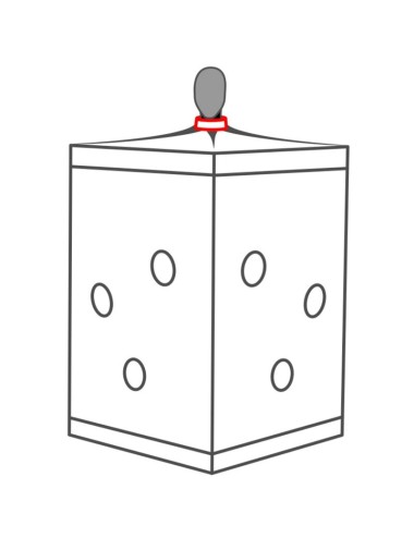 SECRET DOME - KINK CLUB CABIN SCANDALE NOIR ET ROUGE