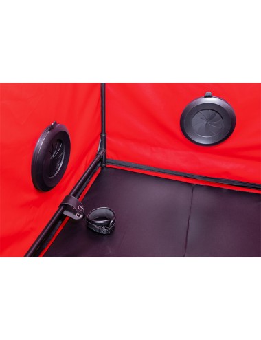 SECRET DOME - KINK CLUB CABIN SCANDALE NOIR ET ROUGE