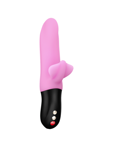 Bi Stronic Fusion - Vibromasseur Rabbit va et vient - Candy rose