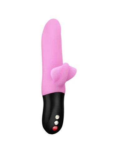 Bi Stronic Fusion - Vibromasseur Rabbit va et vient - Candy rose
